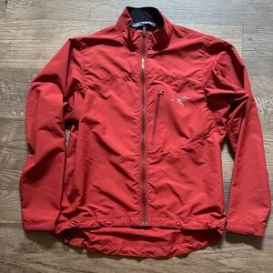 Arc'teryx Women’s Orange lightweight Performance Jacket Sz XS